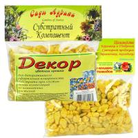 Декоративная цветная крошка (желтый) 0,2л  Декоративная цветная крошка (желтый) 0,2л