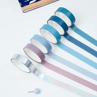 Набор клейких декоративных лент MESHU "Marine" 6шт /Рельеф