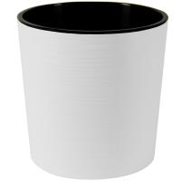 Кашпо Вега 10,2л белый 25*25см ВГ25-10