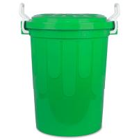 Бак 85л Эрон с крышкой и защелк. ручками/Дон