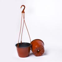 Подвесное кашпо №19М 2,5л с переливом терракот  Подвесное кашпо №19М 2,5л с переливом терракот
