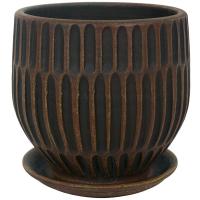 Ритм шоколад овал d18h19см 3,5л 663446