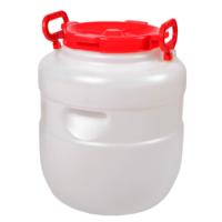 Бочка 30л Дачная круглая белый