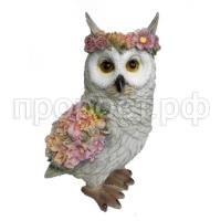 сова в веночке