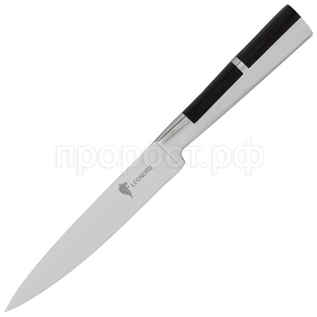 Нож универсальный PROFI 12,7см цельнометал. с вставкой из АБС пластик 106018 /Leonord Нож универсальный PROFI 12,7см цельнометал. с вставкой из АБС пластик 106018 /Leonord