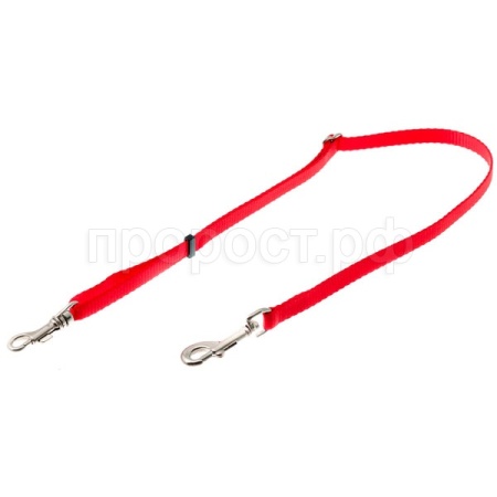 Удлинитель для поводка 10мм 47см-80см красный/металл 73-2885/Пет Лайн Удлинитель для поводка 10мм 47см-80см красный/металл 73-2885/Пет Лайн