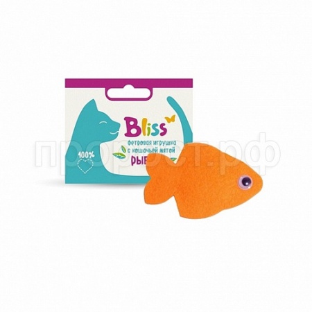 Игрушка для кошек с кошачей мятой  Рыбка Bliss 