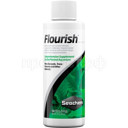 Рыбы вода Seachem Flourish добавка микроэлементов (5мл на 250л воды)100мл/SCH-515/АЛ Рыбы вода Seachem Flourish добавка микроэлементов (5мл на 250л воды)100мл/SCH-515/АЛ