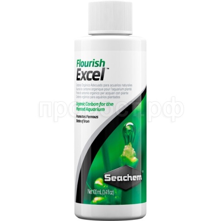 Рыбы вода Seachem Flourish Excel био-углерод ( 5мл на 200л воды) 100мл/SCH-455/АЛ Рыбы вода Seachem Flourish Excel био-углерод ( 5мл на 200л воды) 100мл/SCH-455/АЛ