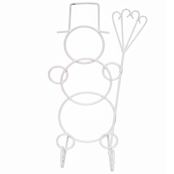 ДЕКОР Фигура Снеговик 90-31 белый РЗДИ/1шт