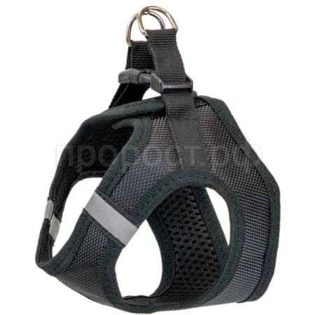 Шлейка текстиль 3х-слойн Кай №2 Кордюра + 3D сетка грудь 25-29см черная/035102черн/Дарэлл Шлейка текстиль 3х-слойн Кай №2 Кордюра + 3D сетка грудь 25-29см черная/035102черн/Дарэлл