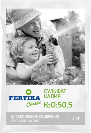 Калий сернокислый 1кг  Фертика(Сульфат Калия) Калий сернокислый 1кг  Фертика(Сульфат Калия)