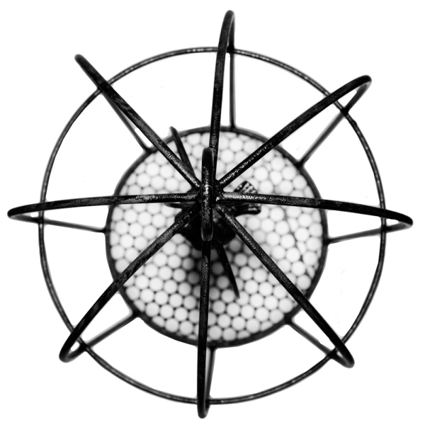 Клетка с птицей садовый декор РЗДИ черный антик/1шт Клетка с птицей садовый декор РЗДИ черный антик/1шт