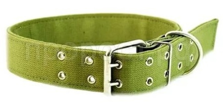 Ошейник брезентовый 45мм Н/У 2-х слойный /180345/Бим Ошейник брезентовый 45мм Н/У 2-х слойный /180345/Бим