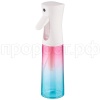 Флакон (пульверизатор) 0,3л мелкодисперсный для воды цветной градиент JPC-300 255141 /48шт/ Park