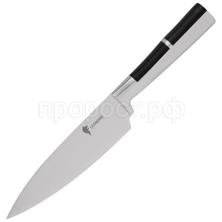 Нож поварской PROFI 20см цельнометалл. с вставкой из АБС пластика 106016 /шт/Leonord Нож поварской PROFI 20см цельнометалл. с вставкой из АБС пластика 106016 /шт/Leonord