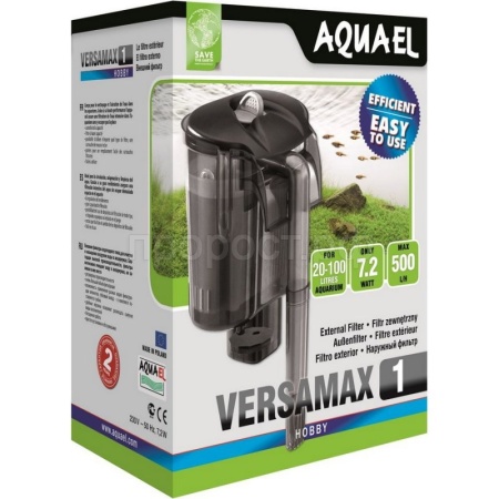 Помпа фильтр внешний навесной (20-100л)VERSAMAX-1/101705 Помпа фильтр внешний навесной (20-100л)VERSAMAX-1/101705
