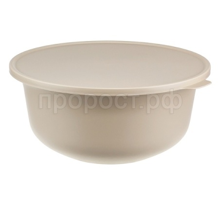 Миска ТЭСТИ 4,3л с крышкой латте М1364 /12шт/М-пласт Миска ТЭСТИ 4,3л с крышкой латте М1364 /12шт/М-пласт