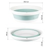 Таз ФЛЕКС 10л складной смоки М2502 /14шт/М-пласт  Таз ФЛЕКС 10л складной смоки М2502 /14шт/М-пласт