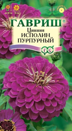 Цинния Исполин пурпурный 0,3г  Цинния Исполин пурпурный 0,3г