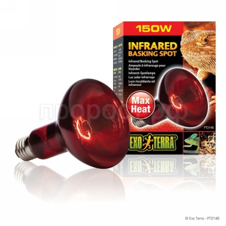 Лампа для черепах инфракрасная INFRARED BASKING SPOT 150Вт/2146 Лампа для черепах инфракрасная INFRARED BASKING SPOT 150Вт/2146