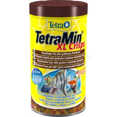Корм для рыб TetraMin Pro XL Crips банка 500 мл крупные чипсы для рыб Корм для рыб TetraMin Pro XL Crips банка 500 мл крупные чипсы для рыб