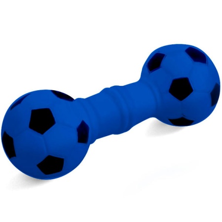 Игрушка с Гантель футбольная винил 17см/12101115/Триол Игрушка с Гантель футбольная винил 17см/12101115/Триол
