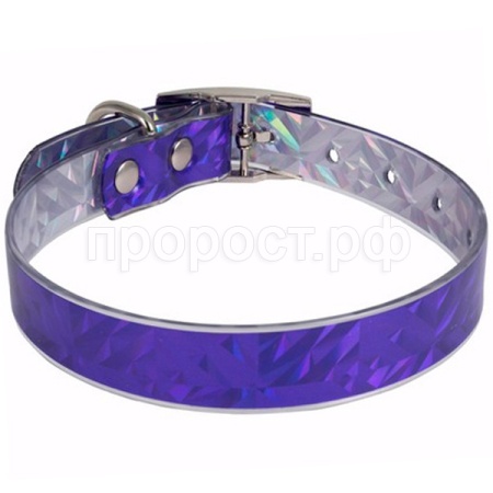 Ошейник синтетик 20мм Синий 30-40см/51320018/Каскад Ошейник синтетик 20мм Синий 30-40см/51320018/Каскад