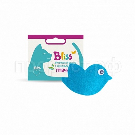 Игрушка для кошек Птичка с кошачей мятой Bliss
