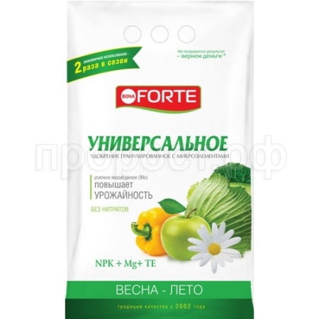Бона Форте Универсальное Весна лето с микроэлементами 1кг  Бона Форте Универсальное Весна лето с микроэлементами 1кг
