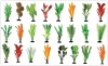 Шелковое растение 50см  MIX Plant 071 Шелковое растение 50см  MIX Plant 071